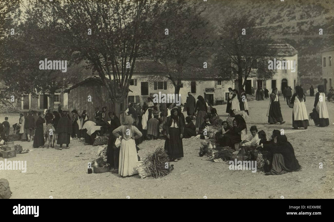 3K 7 411 92 Prima della guerra dei Balcani Foto Stock