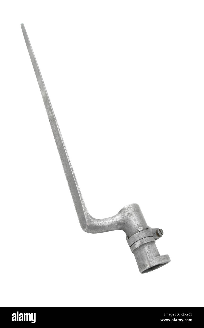 La fanteria russa baionetta del XIX secolo (Modello 1858). Dal tempo di russo-turca guerra (1877-1878) Foto Stock