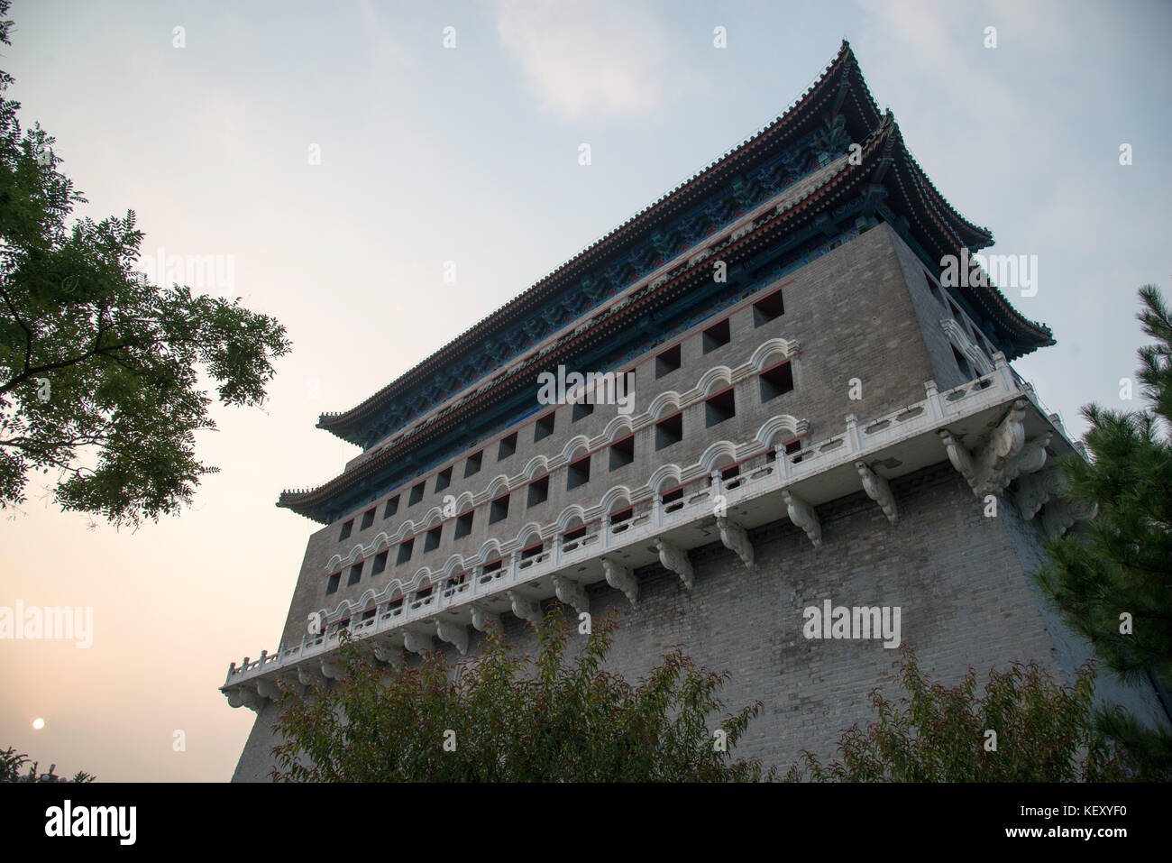 Porta zhengyang a Pechino Foto Stock