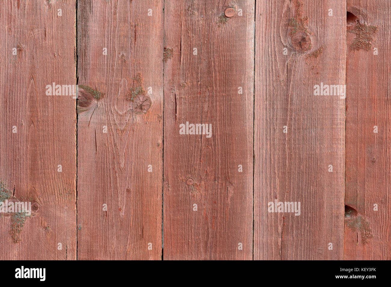 Vecchia recinzione di legno Foto Stock