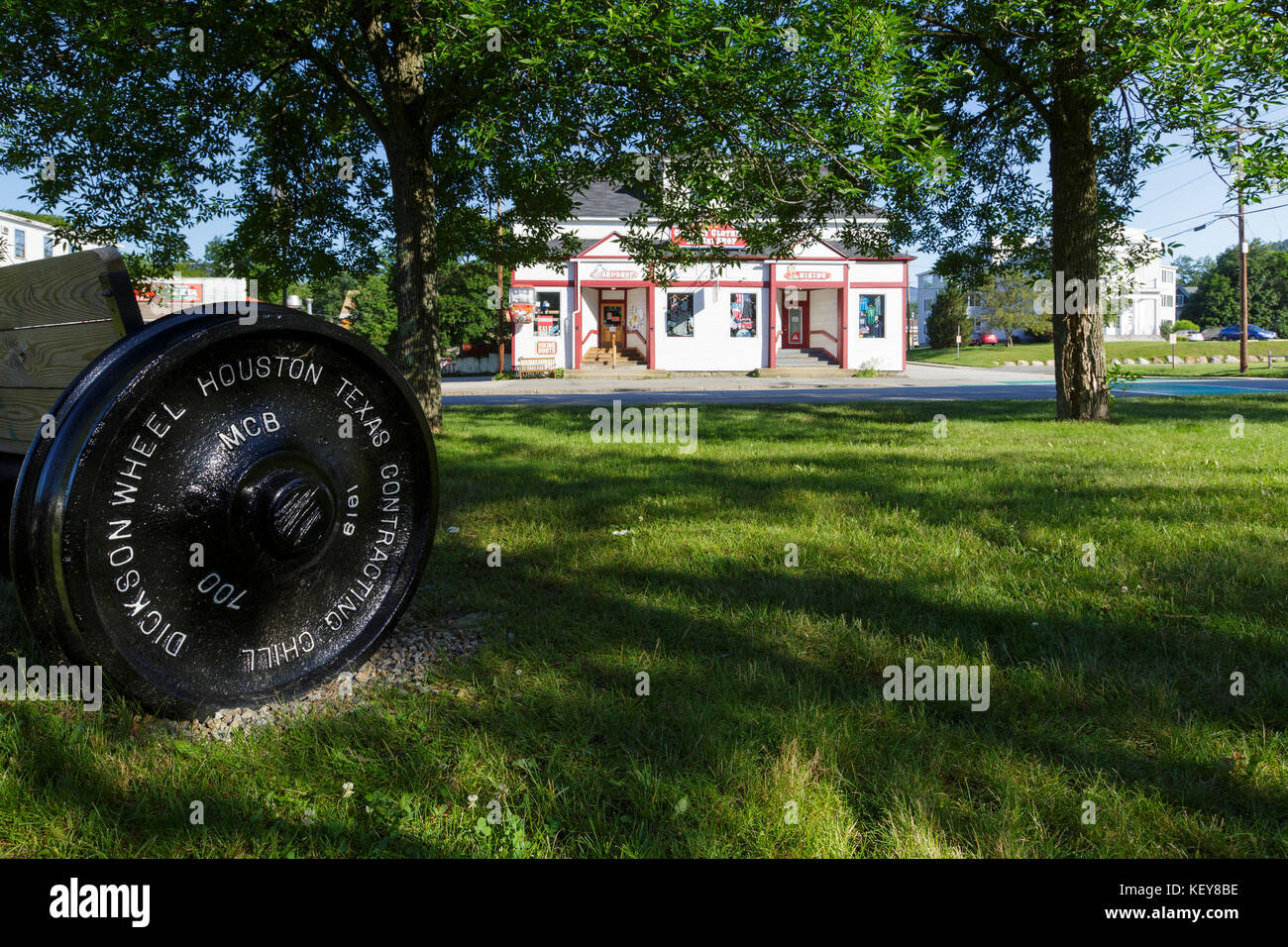 Lahout di abbigliamento da sci e negozio di Lincoln, new Hampshire usa. Foto Stock