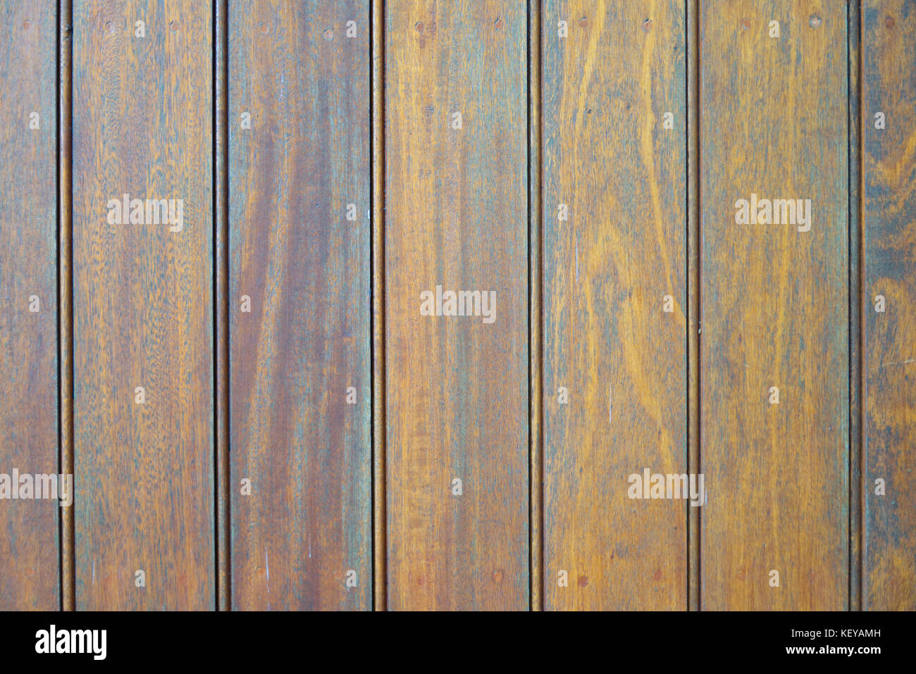 Legno scuro muro texture di sfondo Foto Stock