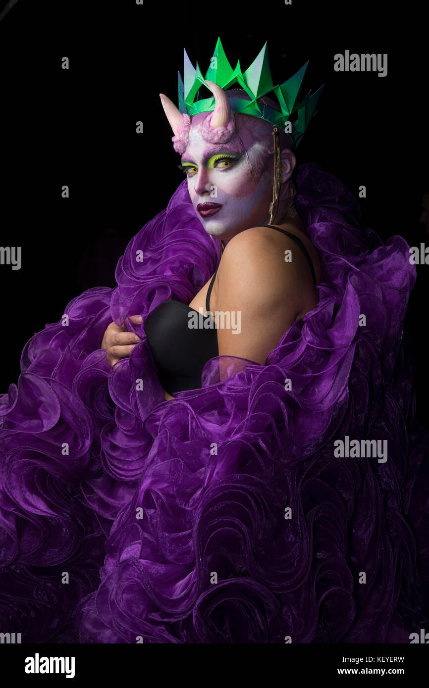Selena Blackwater, Stile Fashion Week, Pacific Design Center, West Hollywood, Los Angeles, California, Stati Uniti d'America Foto Stock