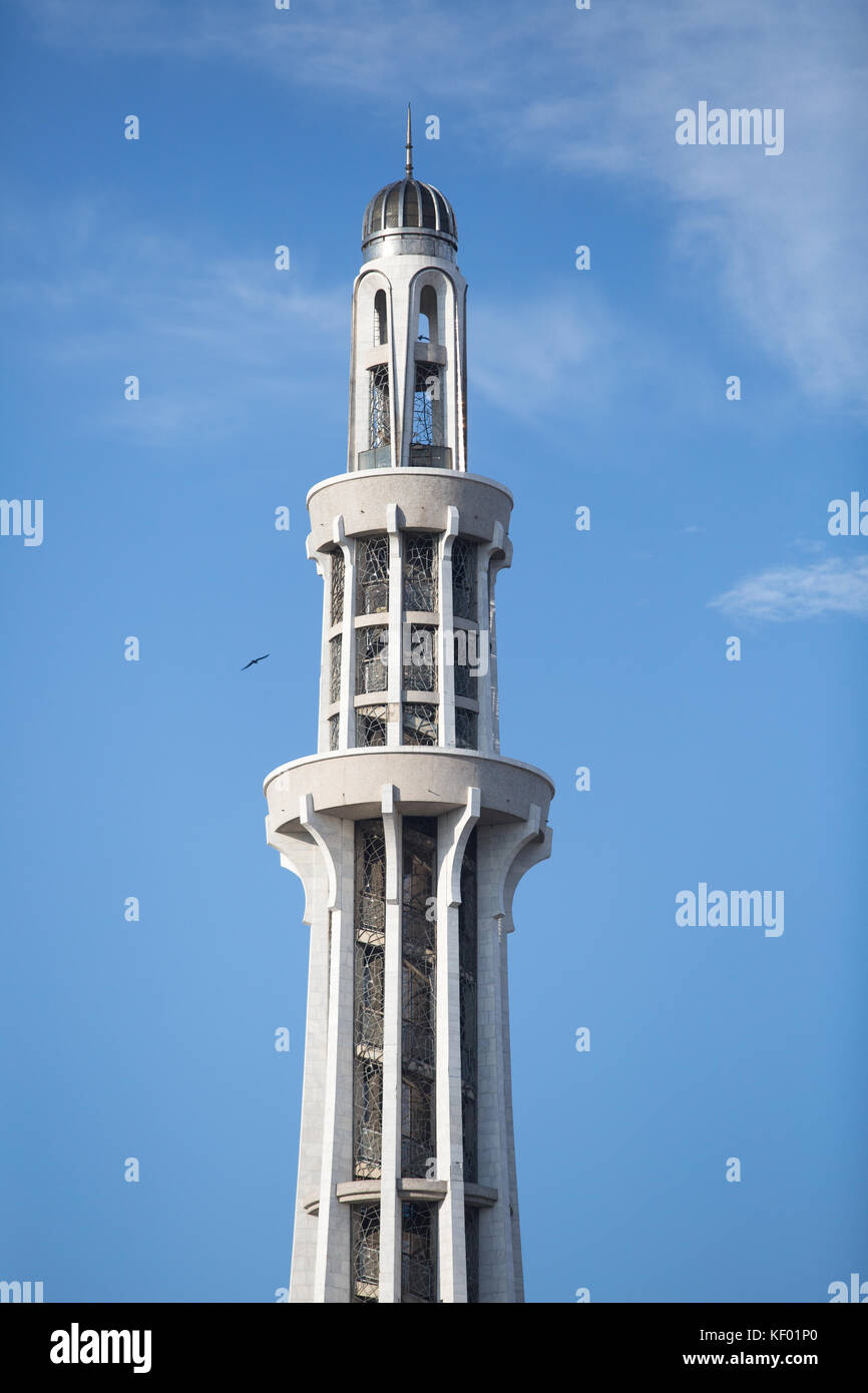 Minar-e-Pakistan - torre del Pakistan monumento closeup Foto Stock