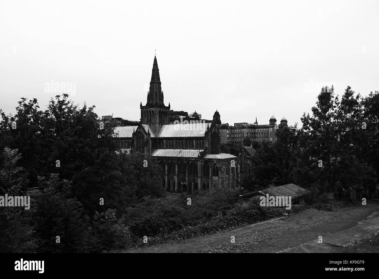 Necropoli di Glasgow Foto Stock