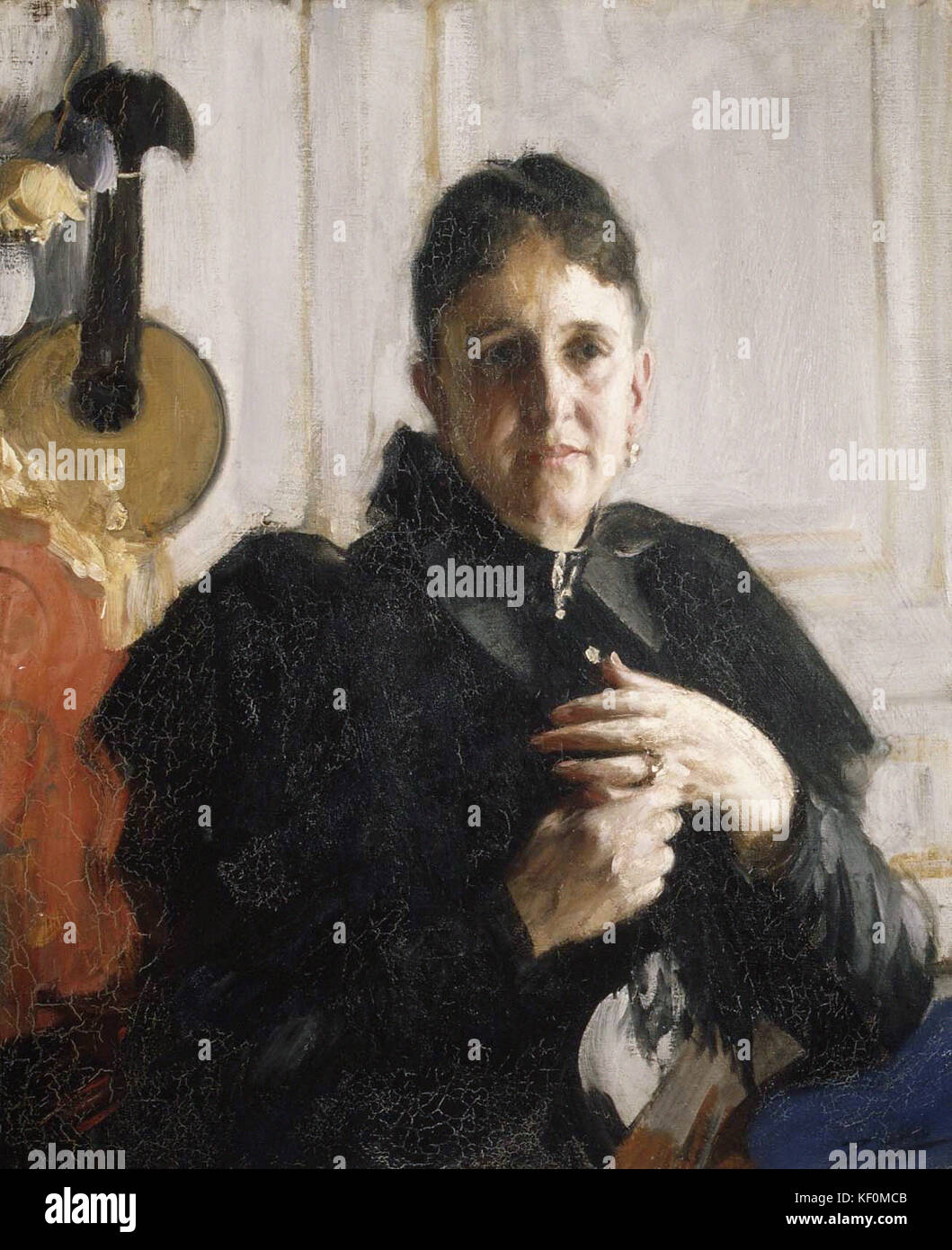 Anders Zorn Sig.ra John Crosby marrone (Mary Elizabeth Adams) Foto Stock