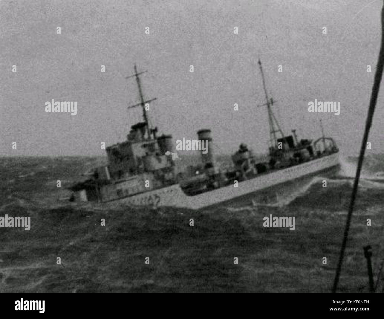 Delle lucciole in mare mosso Foto Stock