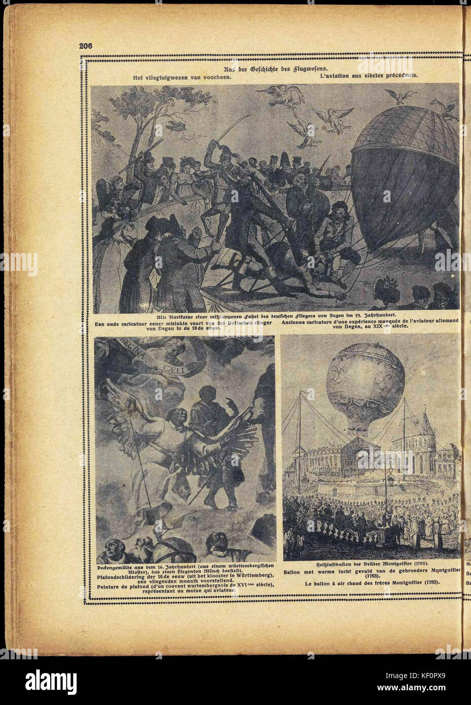 Illustrierter Kriegs Kurier 2. Jahrgang Nr.13 206 Foto Stock