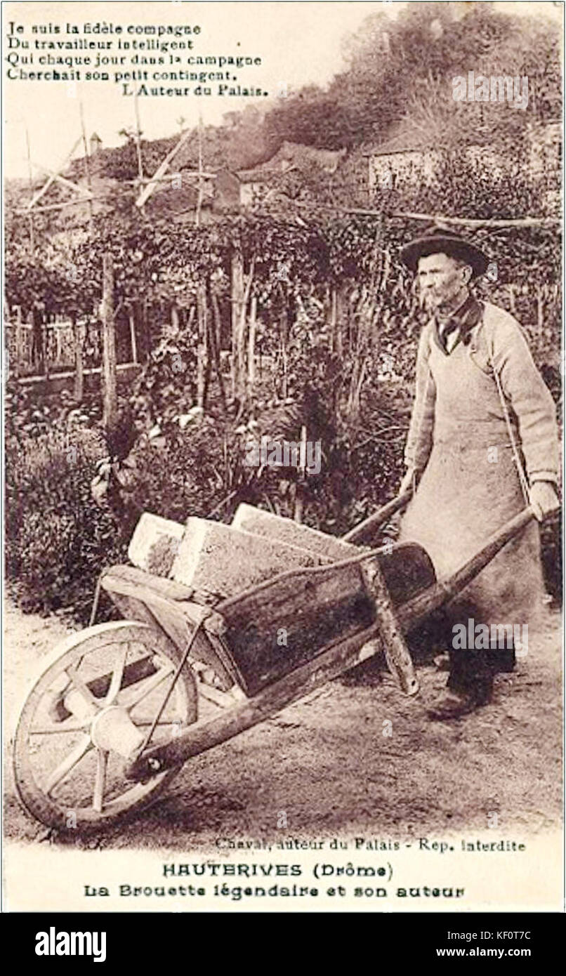 Hauterives CP Facteur Cheval Foto Stock