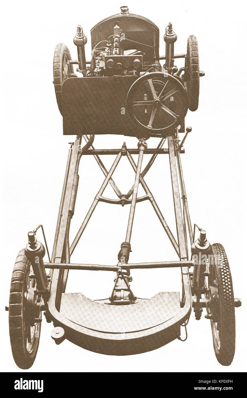 Sollevatore meccanico Cowey 10 12 hp 1914 Foto Stock