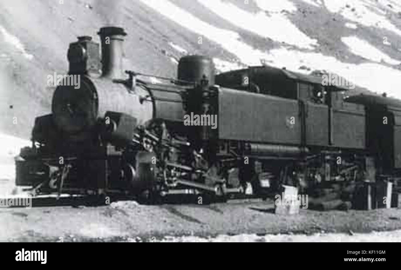 Kitson Meyer Ferrovie Transandine 1910 Foto Stock