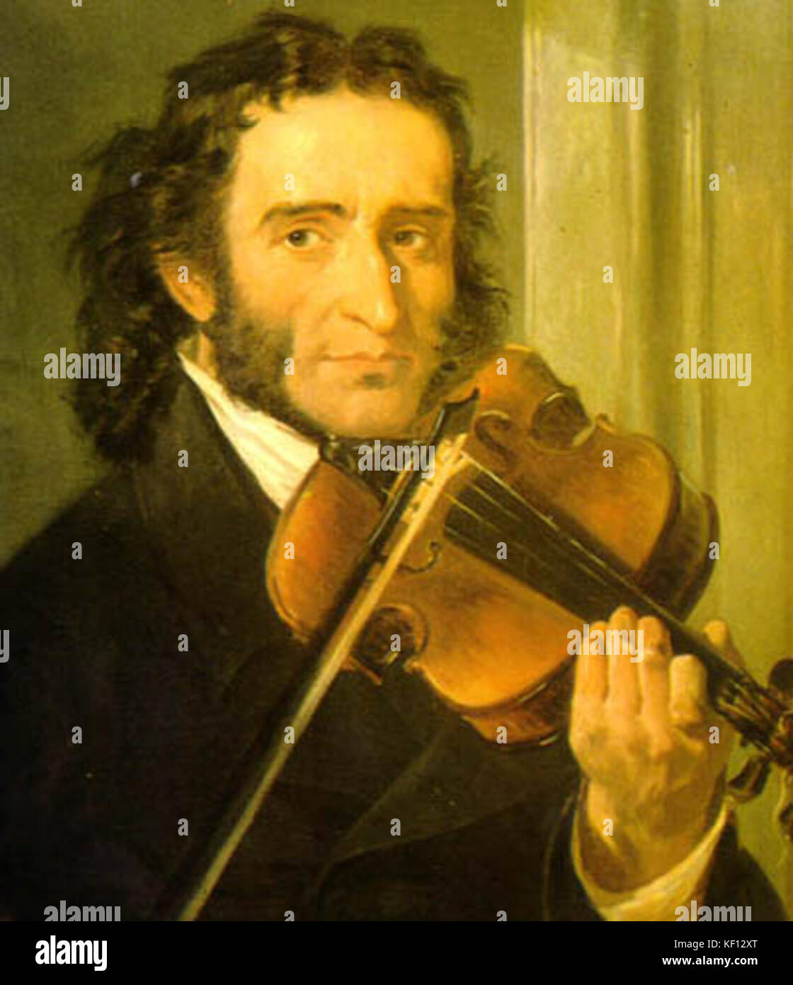 Niccolò Paganini01 Foto Stock