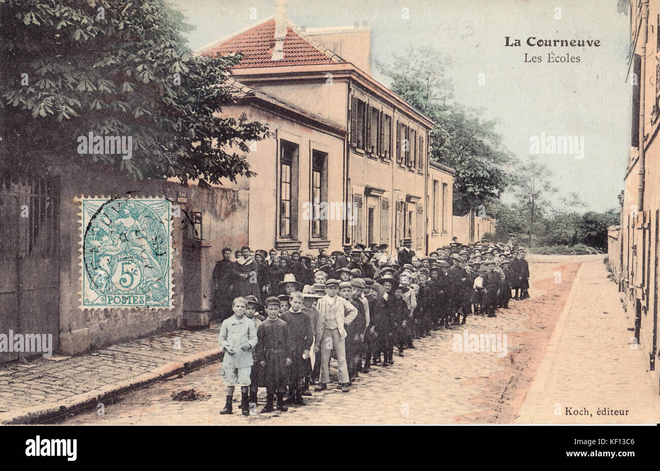 Koch di La Courneuve Les Ecoles Foto Stock