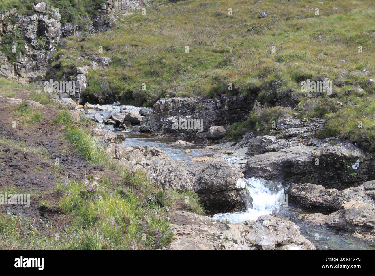 La Fata piscine sull'Isola di Skye Foto Stock
