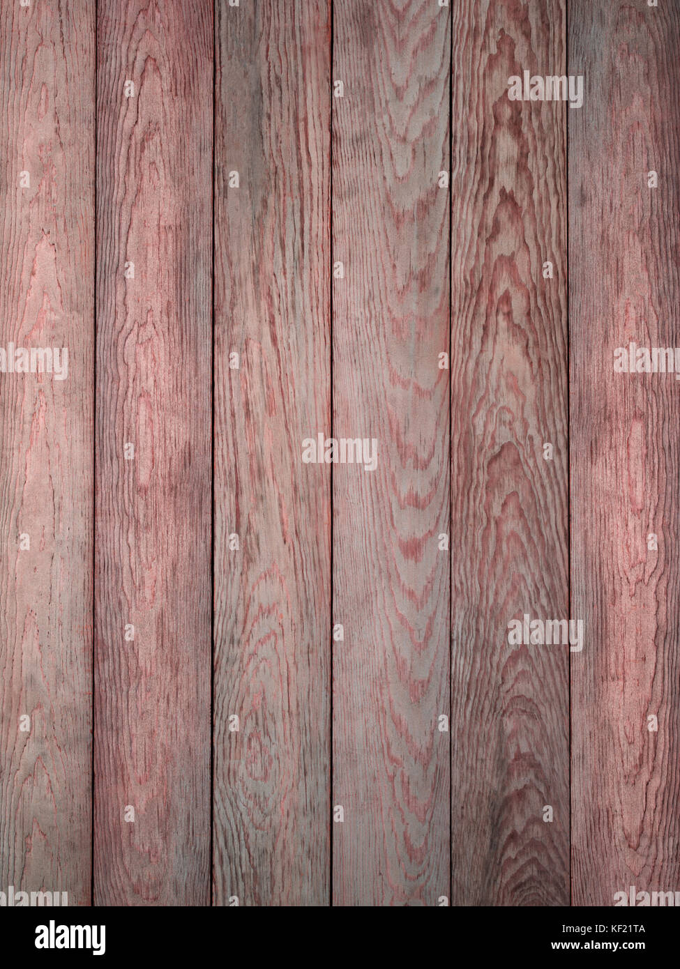 Rustico rosso grigio weathered barn wood board sfondo mostrante grano ricco Foto Stock