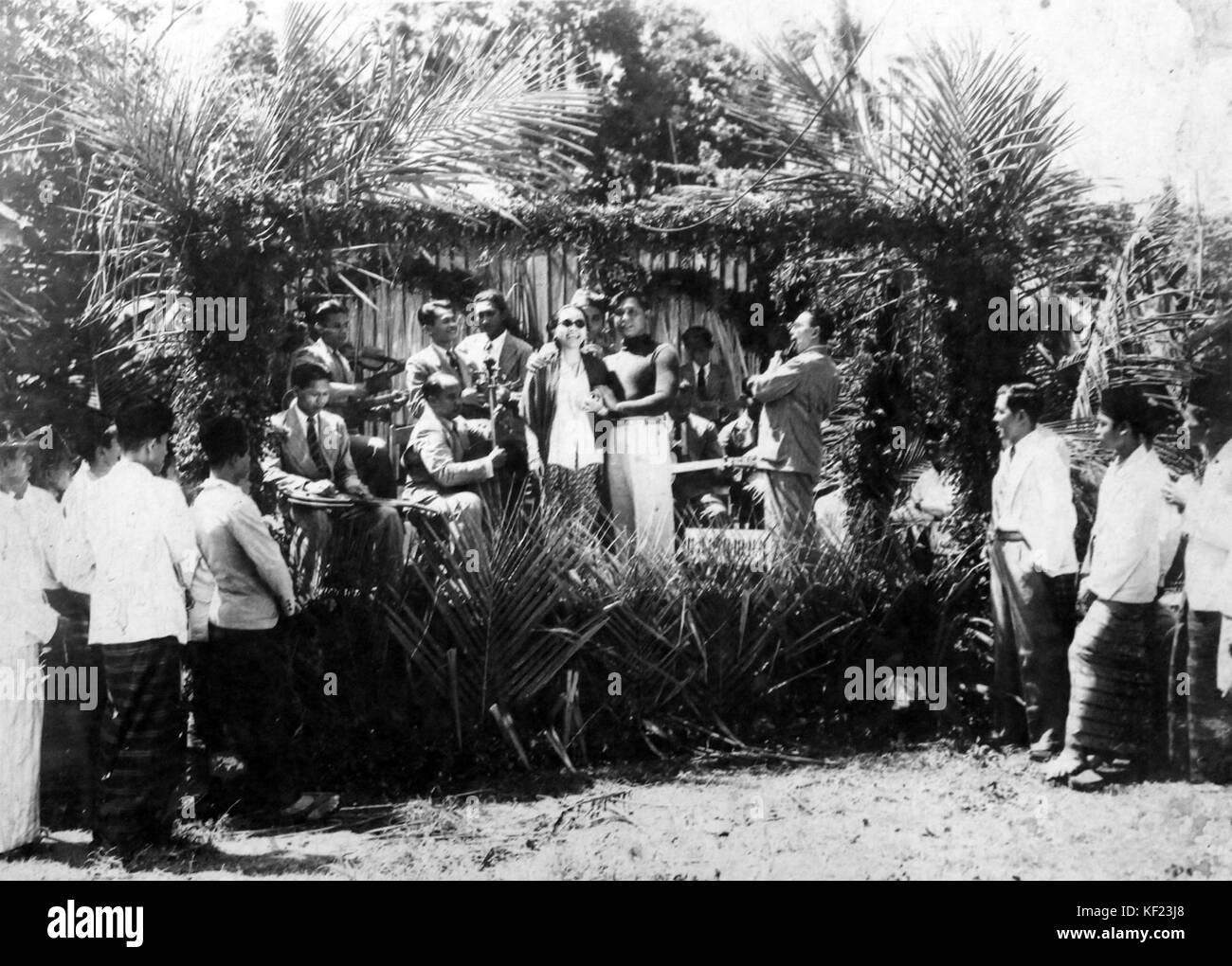 Gagak voce ancora 19 Foto Stock