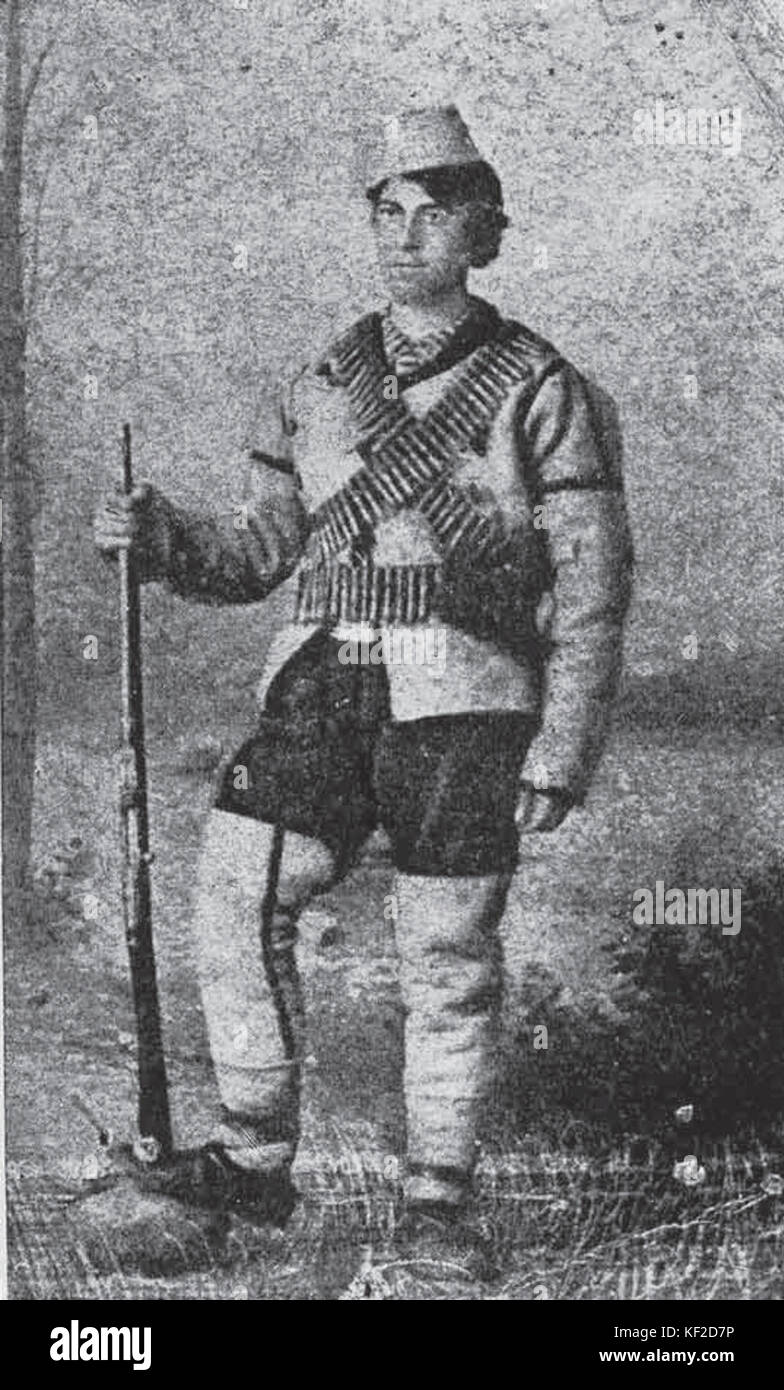 Vangel Katsarski chetnik di Luka Ivanov Foto Stock