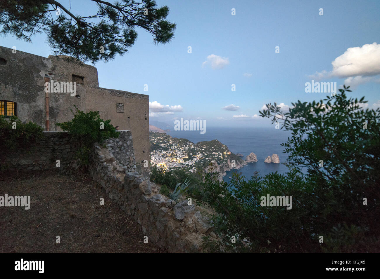 Eremo di Cetrella, Anacapri Foto Stock