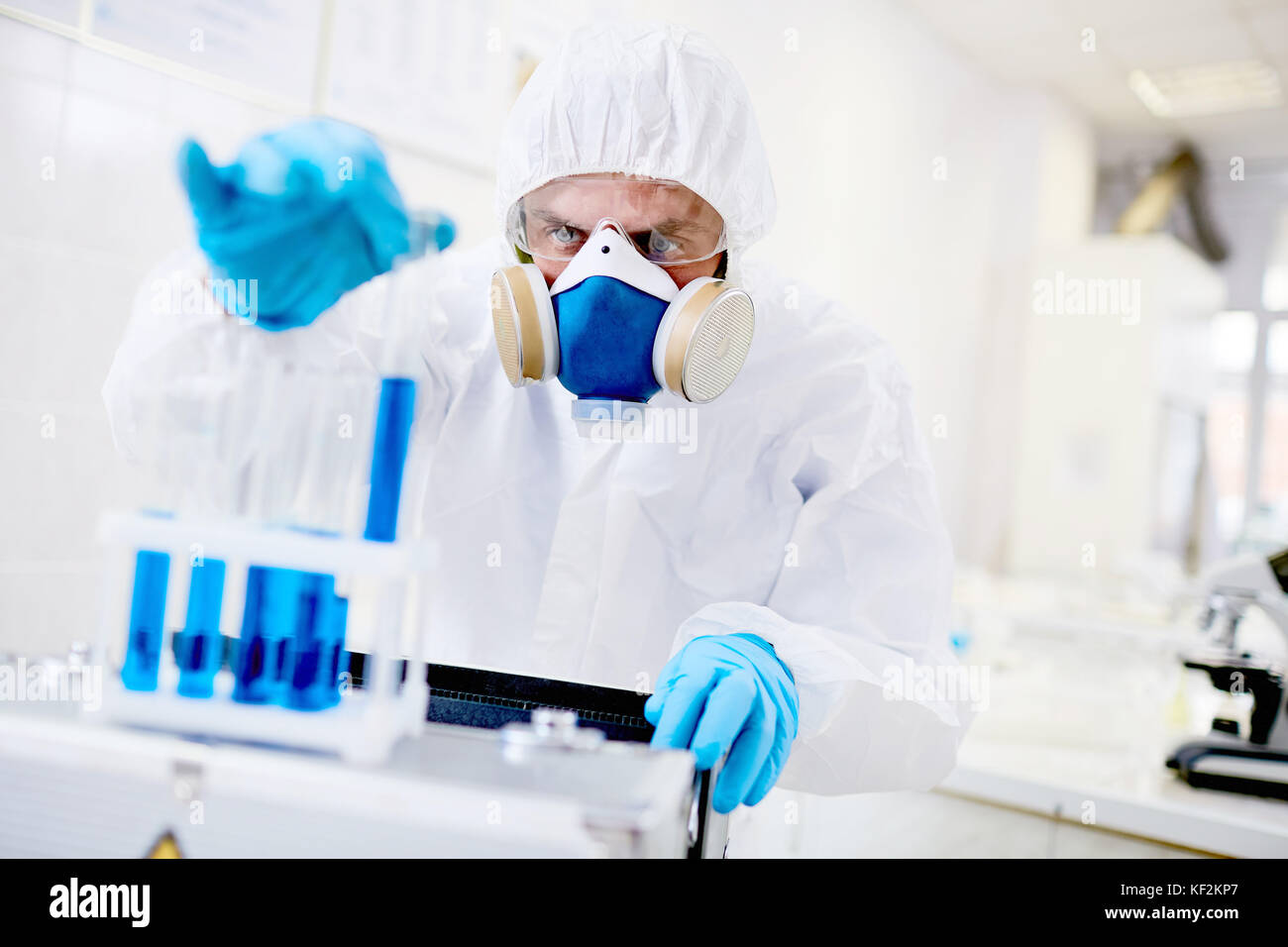 Analisi scientifica Foto Stock