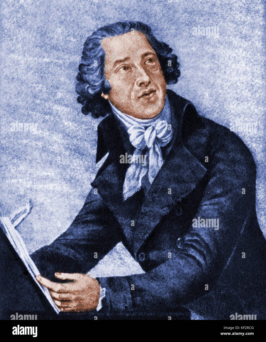 KOZELUH, Leopold - compositore boemo, pianista e insegnante, 1747-1818 Foto Stock