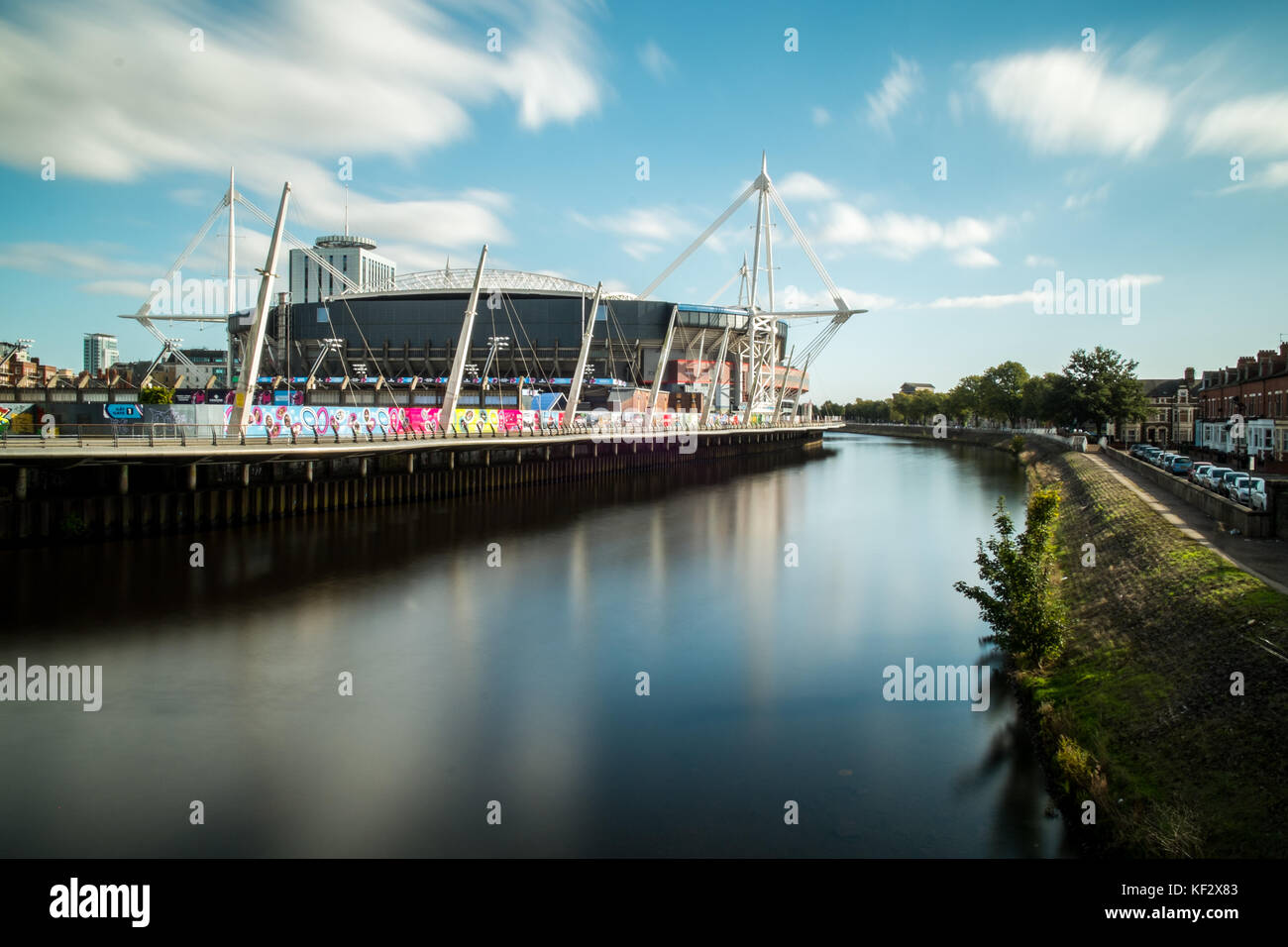 I punti di riferimento di Cardiff, Galles, Regno Unito Foto Stock