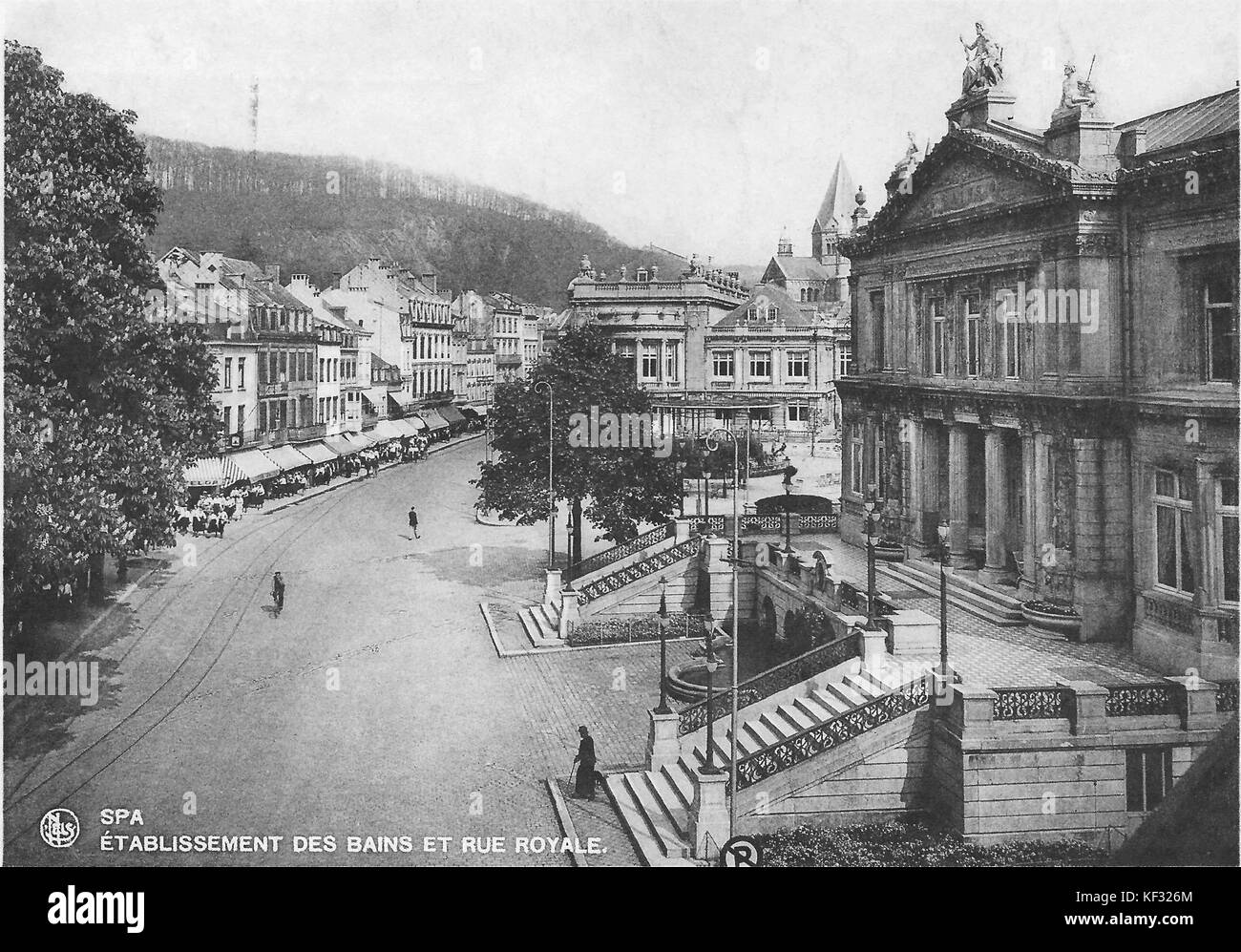 Spa pre WW II Foto Stock