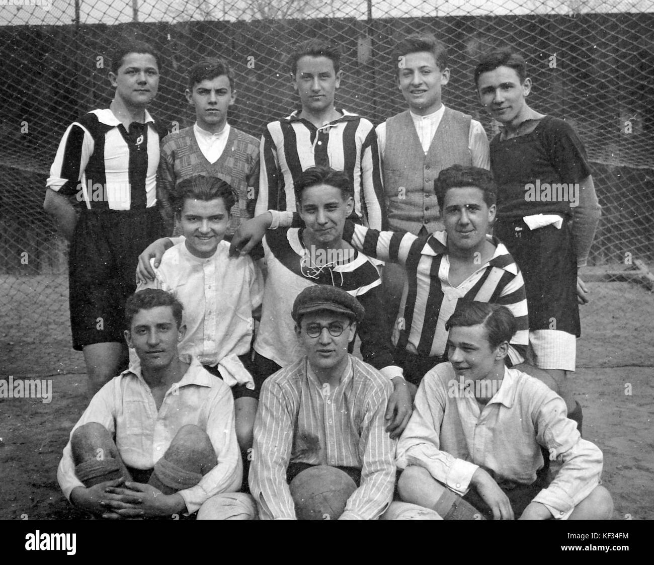 Squadra di calcio, football 3369 Foto Stock