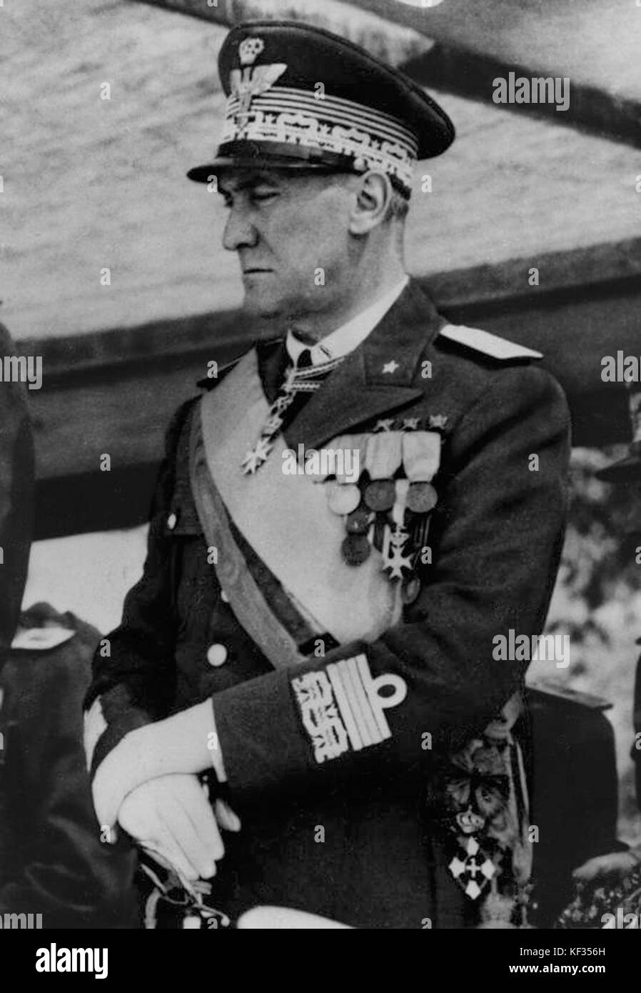 Rodolfo Graziani 1940 (Ritoccate) Foto Stock Rodolfo Graziani 1940 (Ritoccate) Foto Stock
