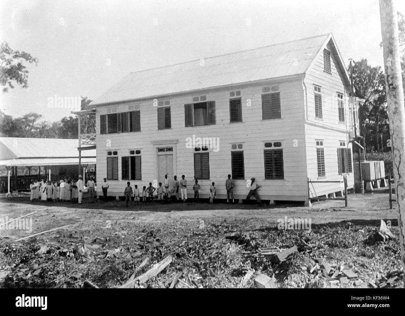 Camere Katholiek meisjes internaat in Suriname Collectie stichting Nationaal Museum van Wereldculturen TM 10018889 Foto Stock