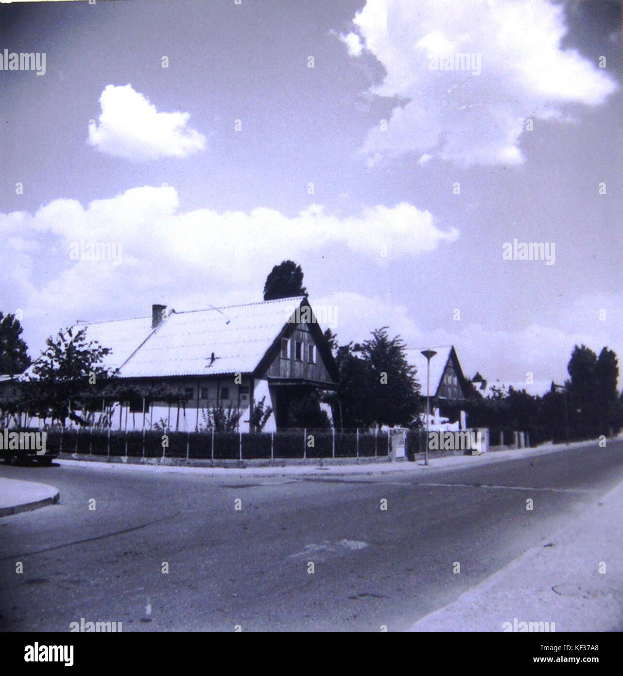 Taftalidze,caserma dono dalla Repubblica ceca Foto Stock