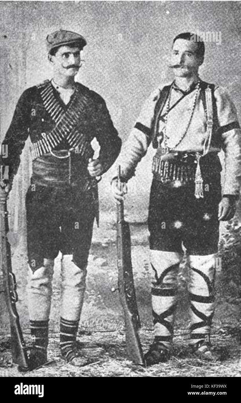 Mladenov slave e un altro attivista IMARO Foto Stock