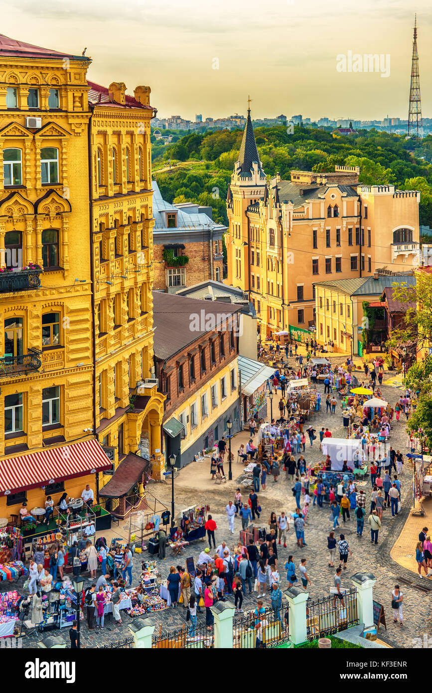 Kiev o kiyv, ucraina: il centro della città Foto Stock Kiev o kiyv, ucraina: il centro della città Foto Stock