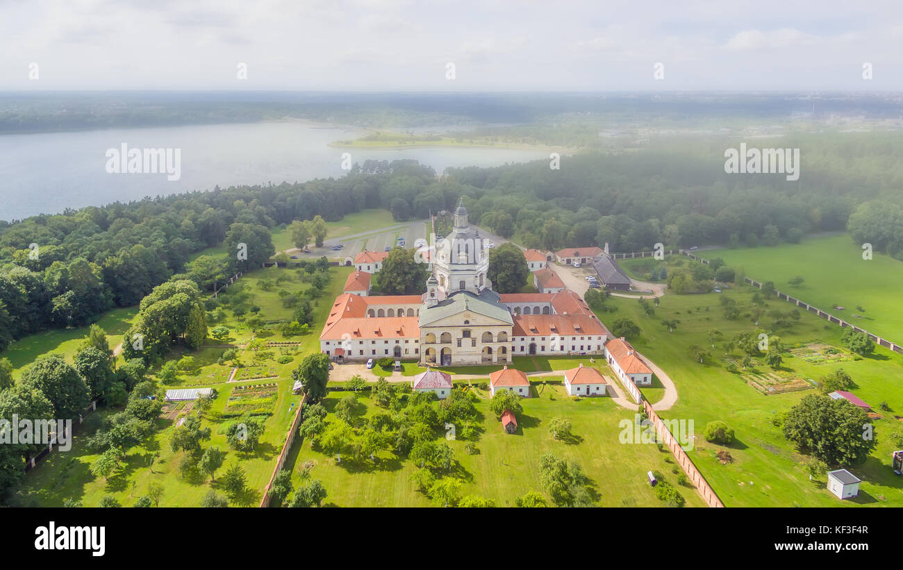 Kaunas, Lituania: pazaislis monastero e chiesa Foto Stock