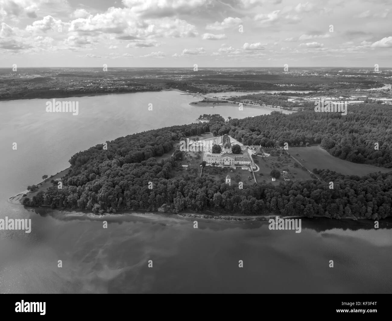 Kaunas, Lituania: pazaislis monastero e chiesa Foto Stock Kaunas, Lituania: pazaislis monastero e chiesa Foto Stock