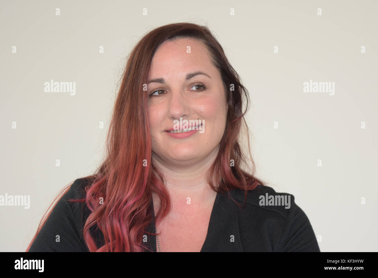 Francoforte, Germania. 15 ottobre 2017. Jennifer L. Armentrout (* 1980), scrittrice statunitense BEST seller, Frankfurt Bookfair / Buchmesse Frankfurt 2017 Foto Stock