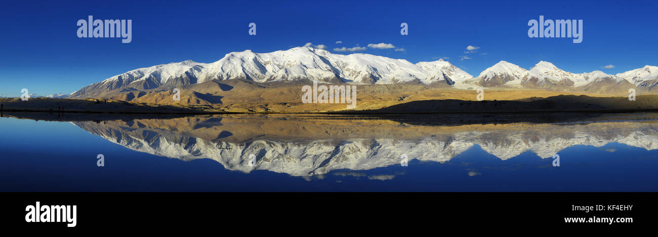 Kongur tiube scenario di sinkiang,Cina Foto Stock