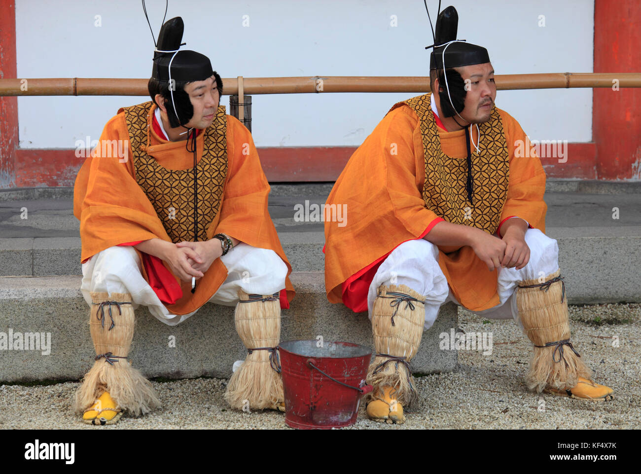 Giappone, Kyoto, Santuario Heian, Jidai Matsuri, festival, persone Foto Stock
