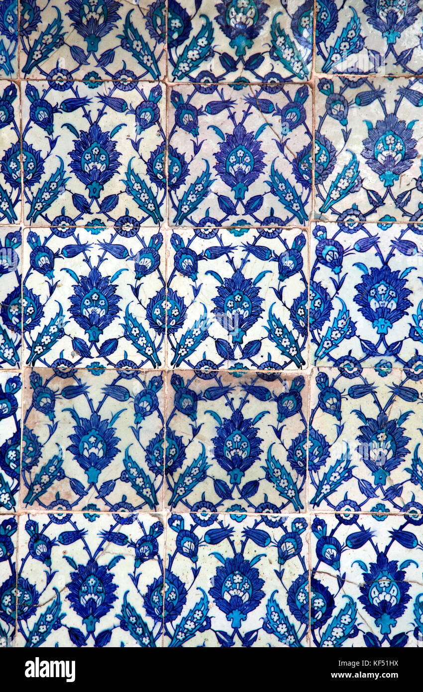 Turchia, Istanbul (comune di Fatih) quartiere Eminonu, moschea Rustem Pasa Foto Stock