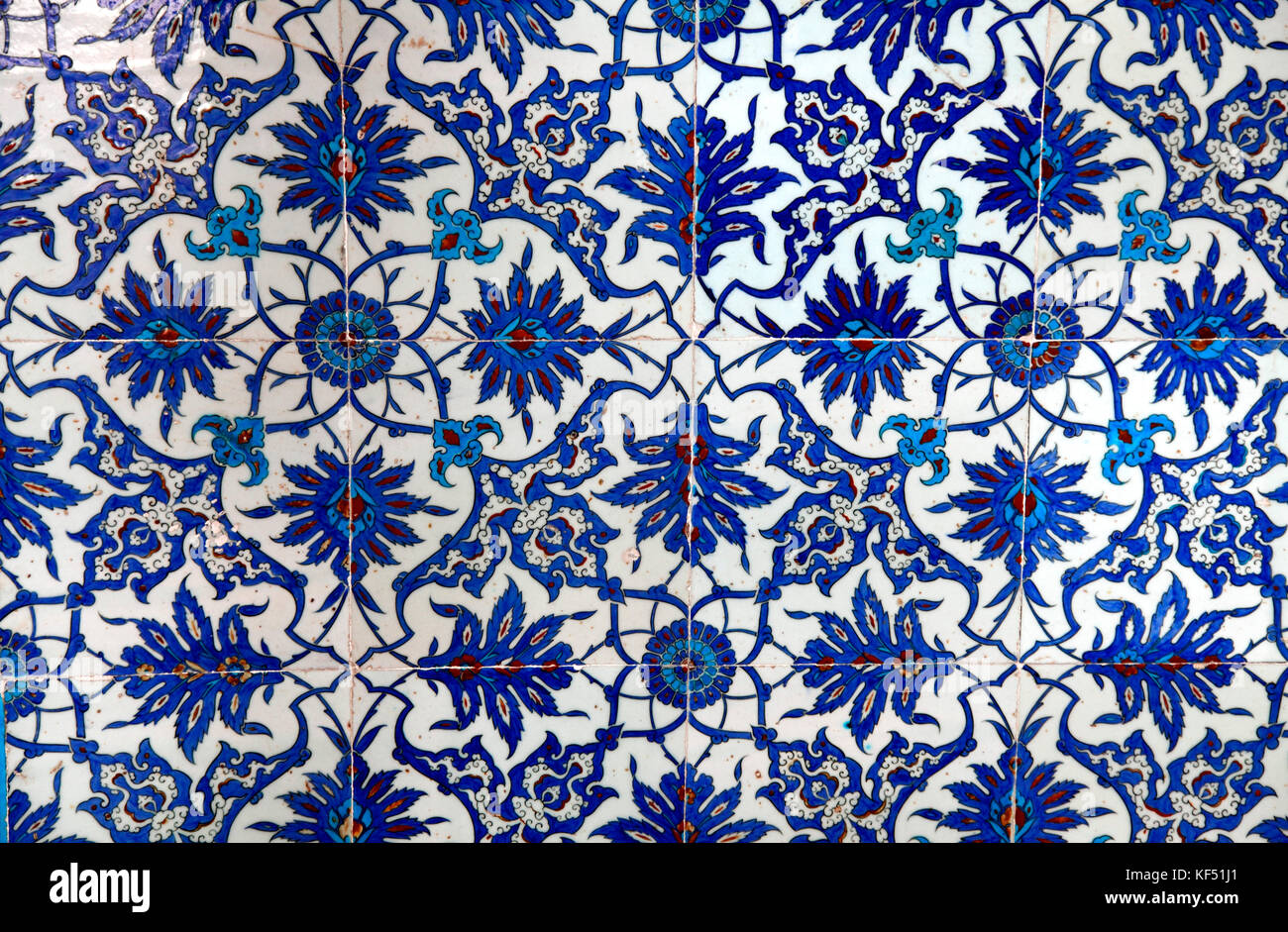 Turchia, Istanbul (comune di Fatih) quartiere Eminonu, moschea Rustem Pasa Foto Stock