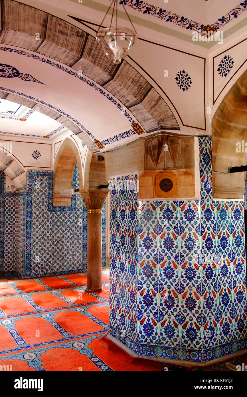 Turchia, Istanbul (comune di Fatih) quartiere Eminonu, moschea Rustem Pasa Foto Stock