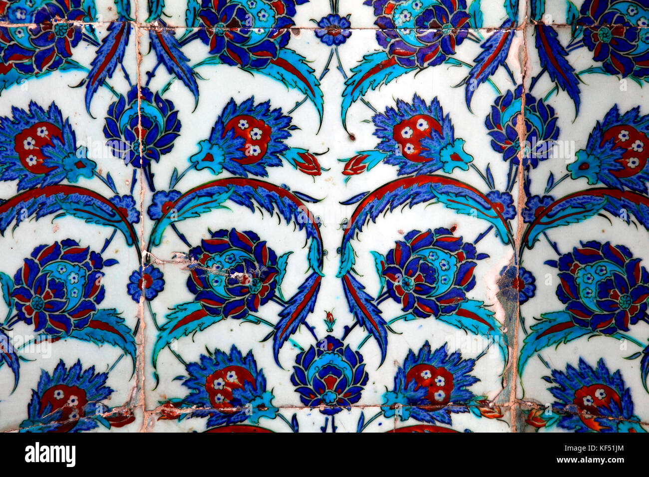 Turchia, Istanbul (comune di Fatih) quartiere Eminonu, moschea Rustem Pasa Foto Stock