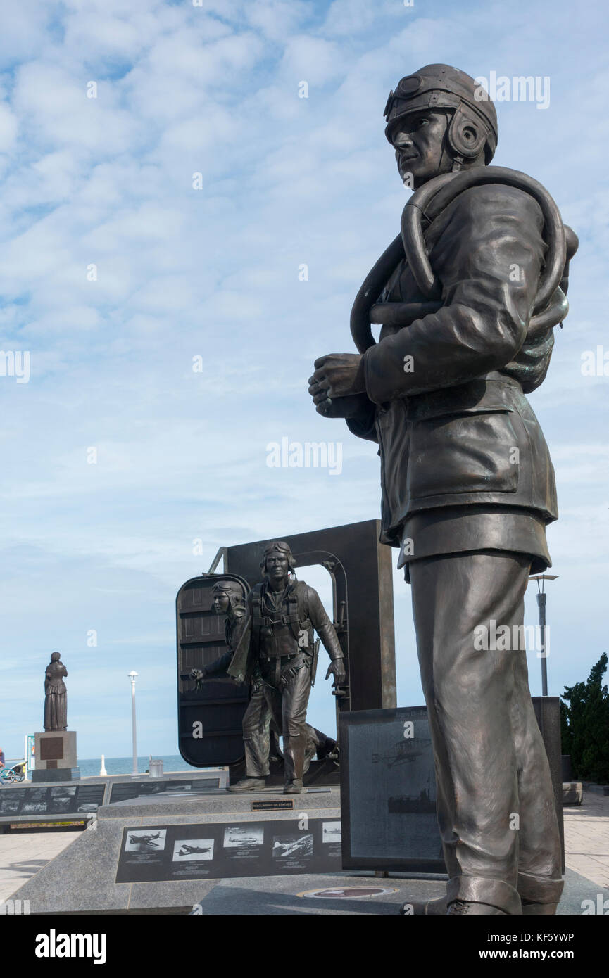 Aviazione Navale monumento Virginia Beach VA Foto Stock