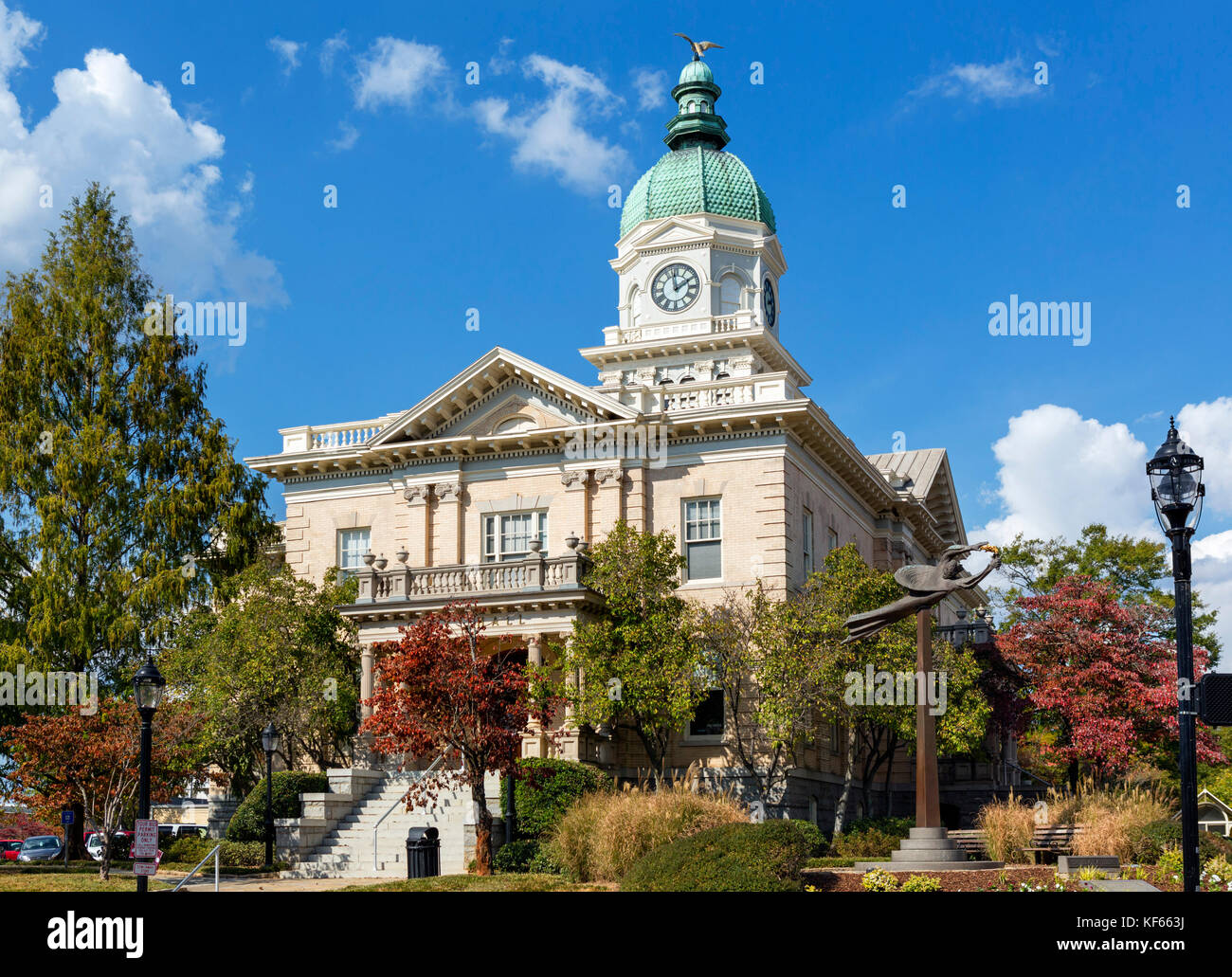 Municipio, East Washington Street, Atene, GEORGIA, STATI UNITI D'AMERICA Foto Stock
