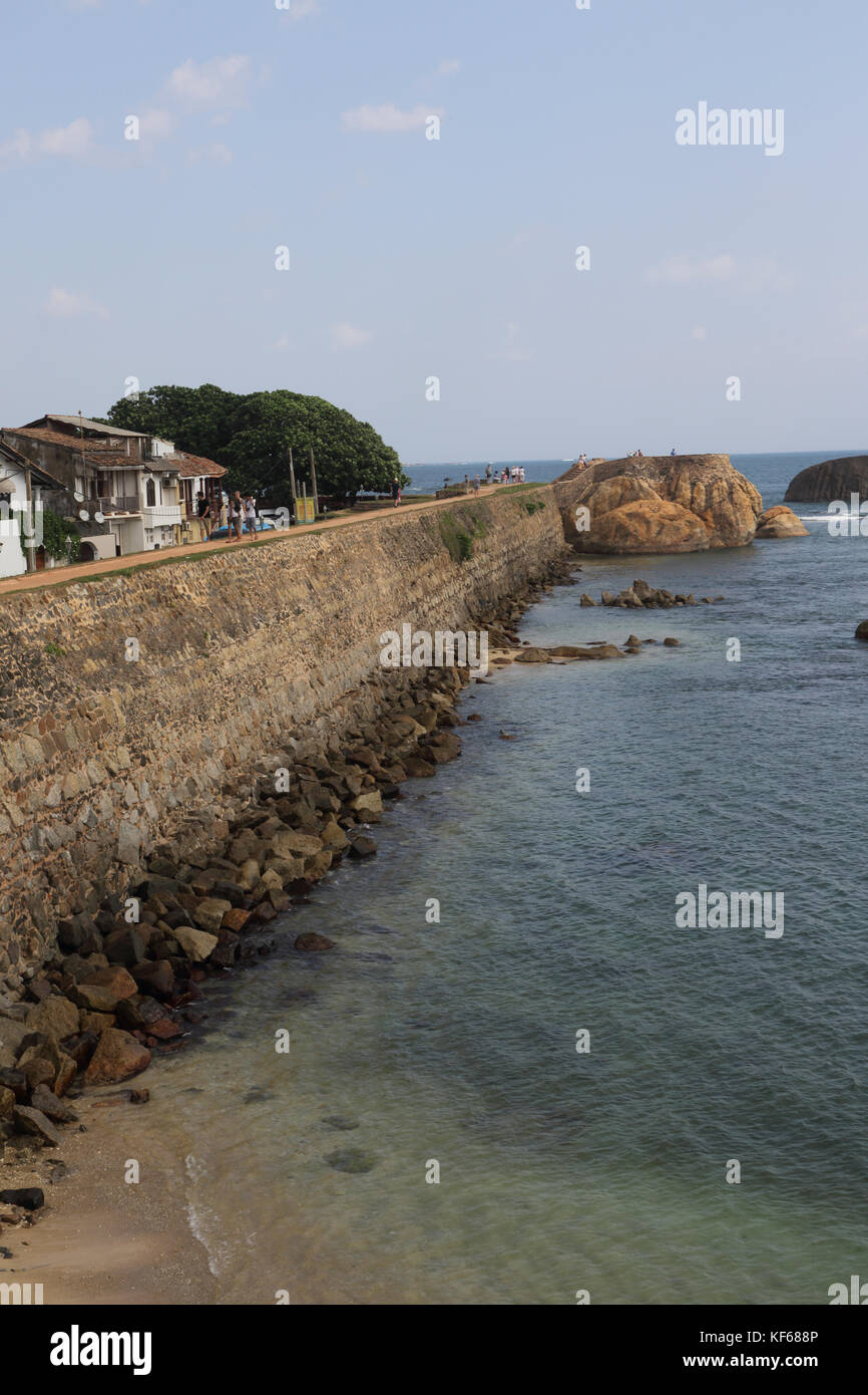 Galle Fort Galle della provincia meridionale dello Sri Lanka Foto Stock