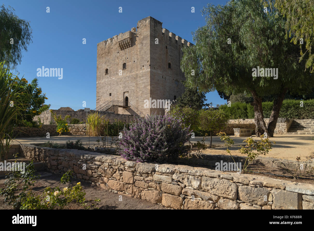 Kolossi, castello, Limassol, Cipro Foto Stock