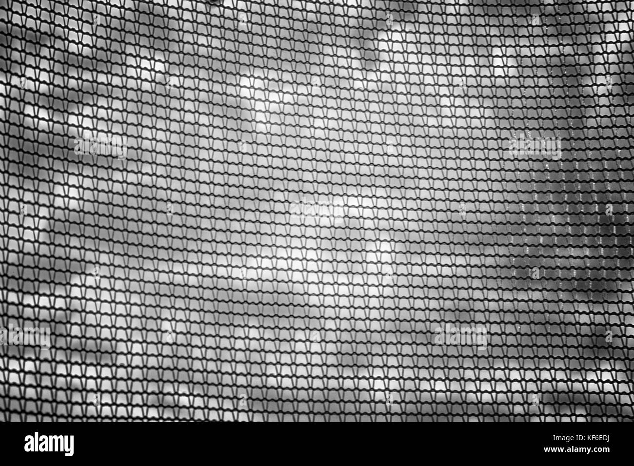Sfondo texture griglia monocromatico Foto Stock