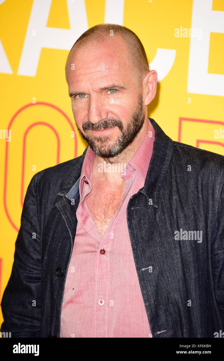 Londra, Regno Unito. 25 ott 2017. Ralph Fiennes frequentando il Regno Unito Premiere di Grace Jones a BFI Southbank . Il 25 ottobre 2017 Credit: Peter Phillips/Alamy Live News Foto Stock