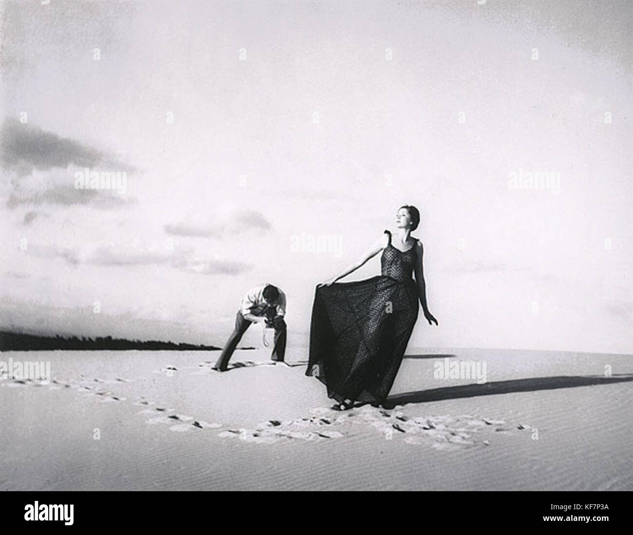 Cotone oliva Fashion Shot Cronulla Foto Stock