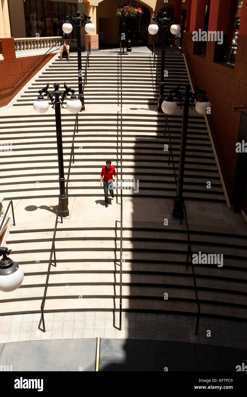 Stati Uniti, California, San Diego, all'interno il Westfield Horton Plaza a san diego Foto Stock