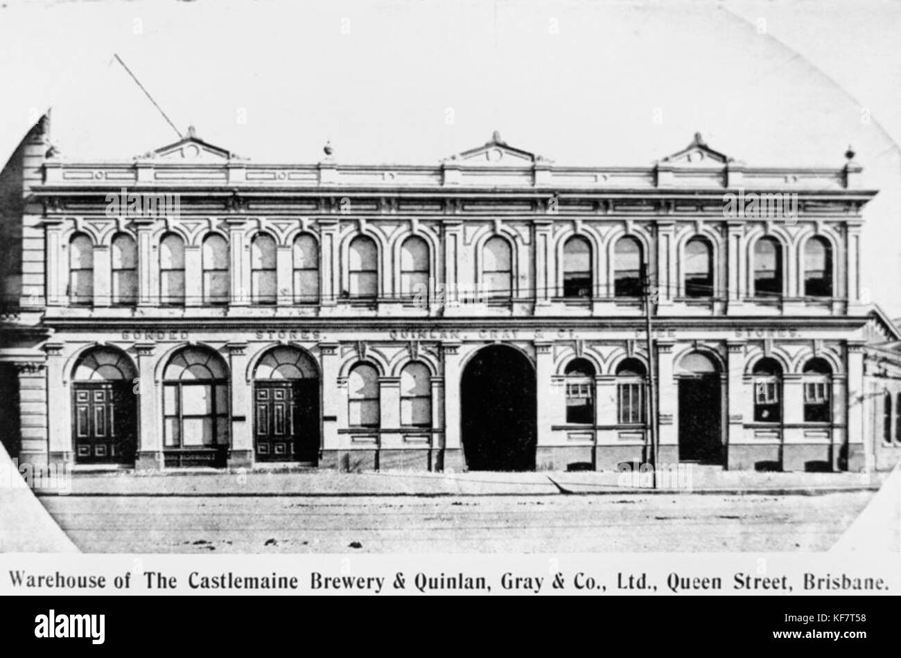 1 Magazzino 129186 della birreria Castlemaine e Quinlan, Grigio e Co. Ltd., ca. 1900 Foto Stock